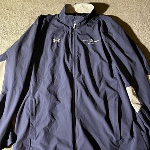 Under Armour zip up rain jacket/wind breaker - Size XXL